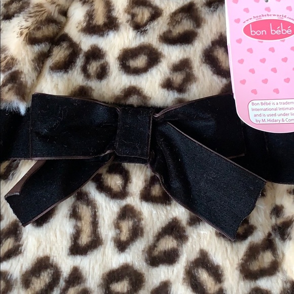 Leopard print faux fur snowsuit - Picture 4 of 7